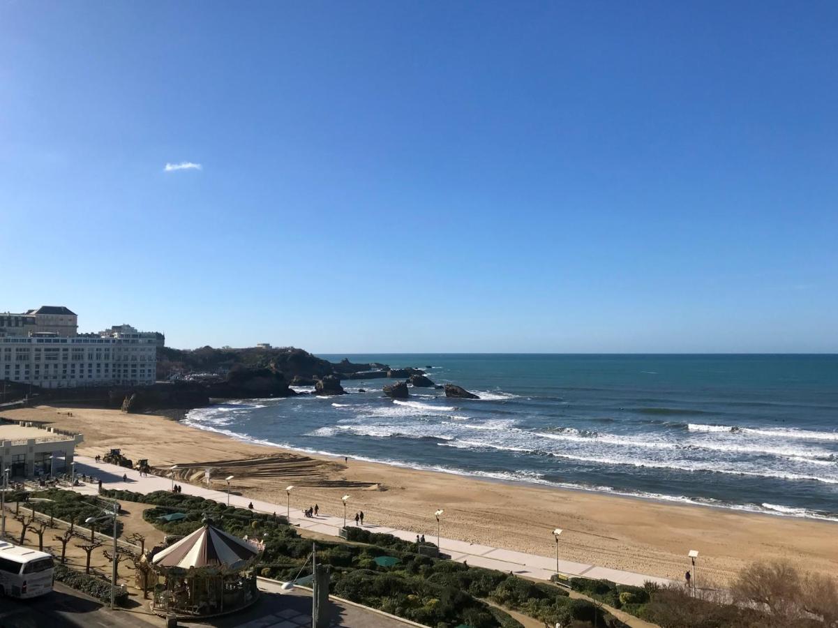 L'Ocean A Perte De Vue, La Grande Plage A Vos Pieds ビアリッツ エクステリア 写真