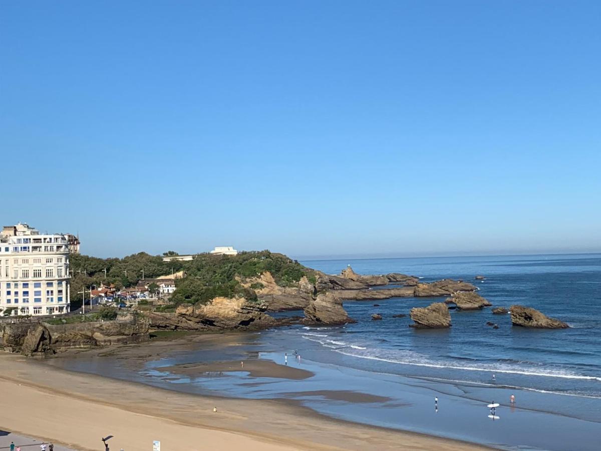 L'Ocean A Perte De Vue, La Grande Plage A Vos Pieds ビアリッツ エクステリア 写真